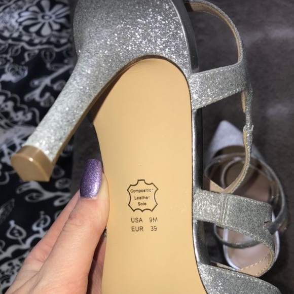 nordstrom silver heels